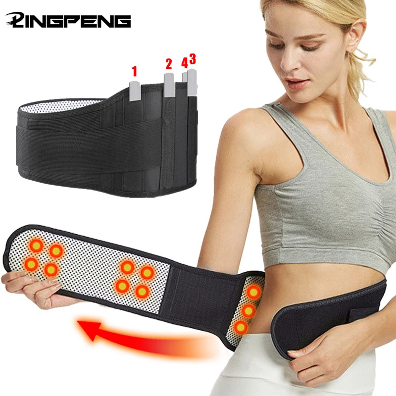 Adjustable Magnets Self-Heating Magnetic Therapy Back And Waist Support Belt