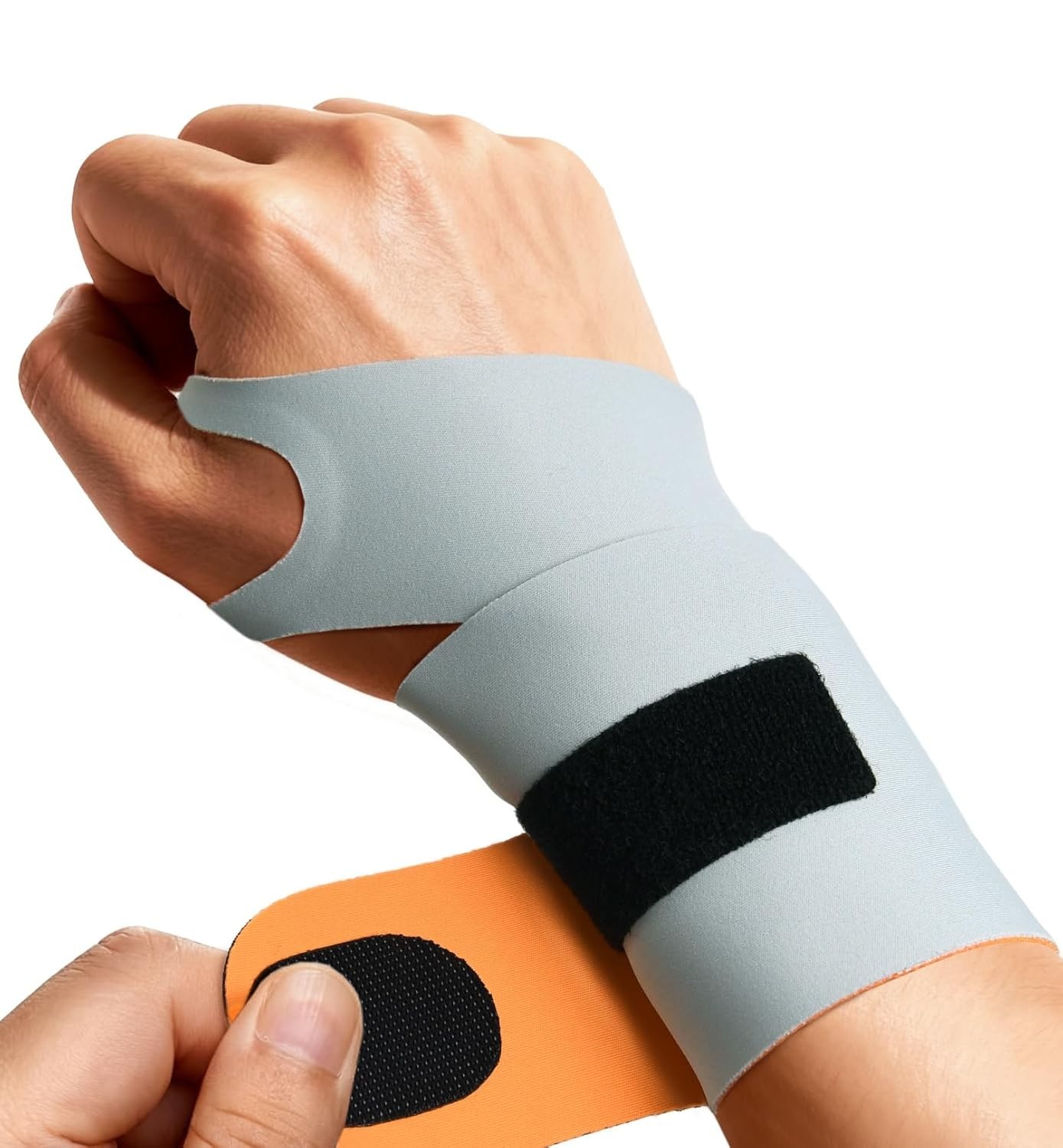 Compression Wrist Straps – One Size, Supportive Brace for Workouts & Daily Use
