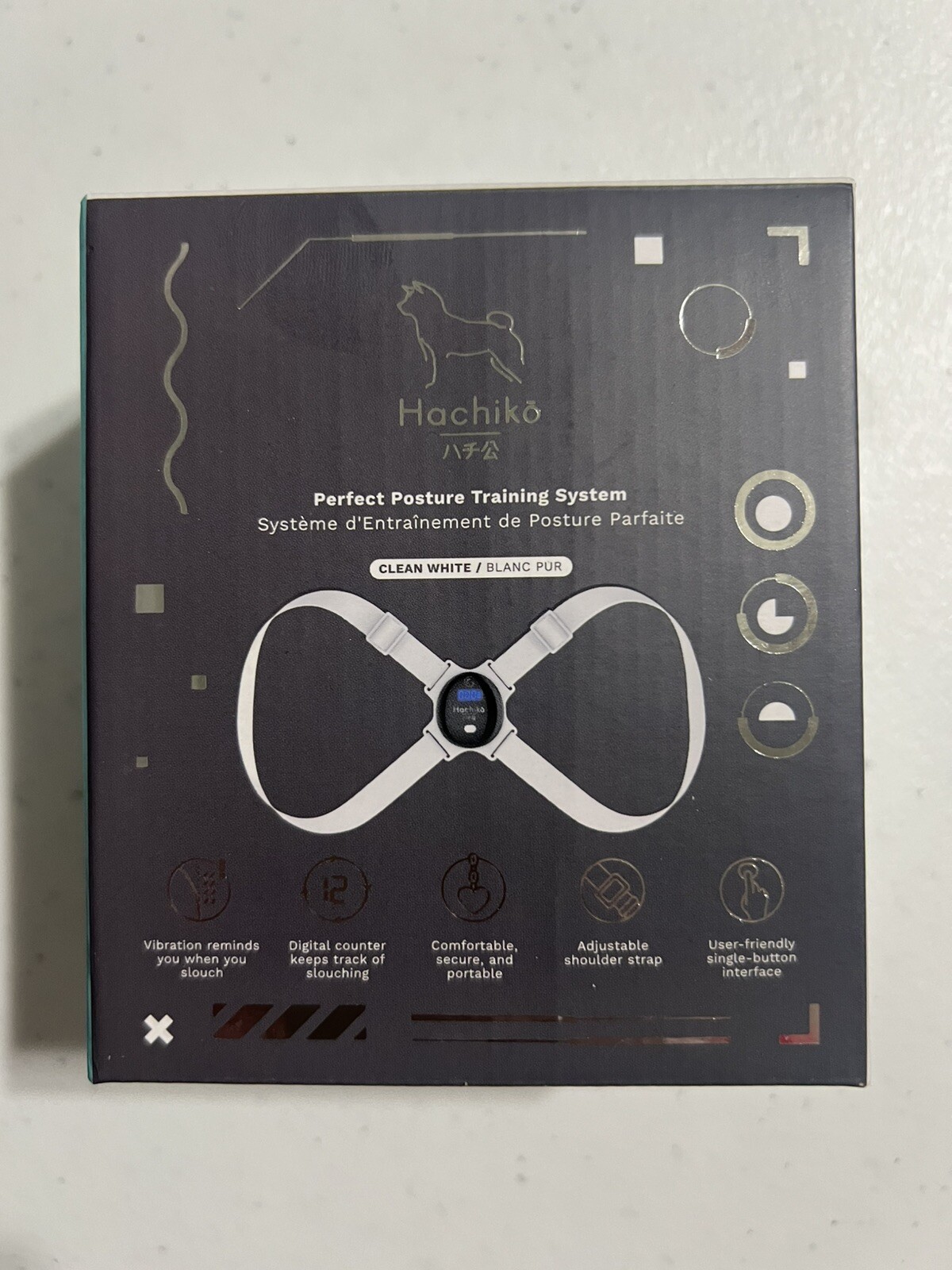 Hachikō Perfect Posture Training System Never Used (SOLD OUT ON MAIN SITE @ $60)