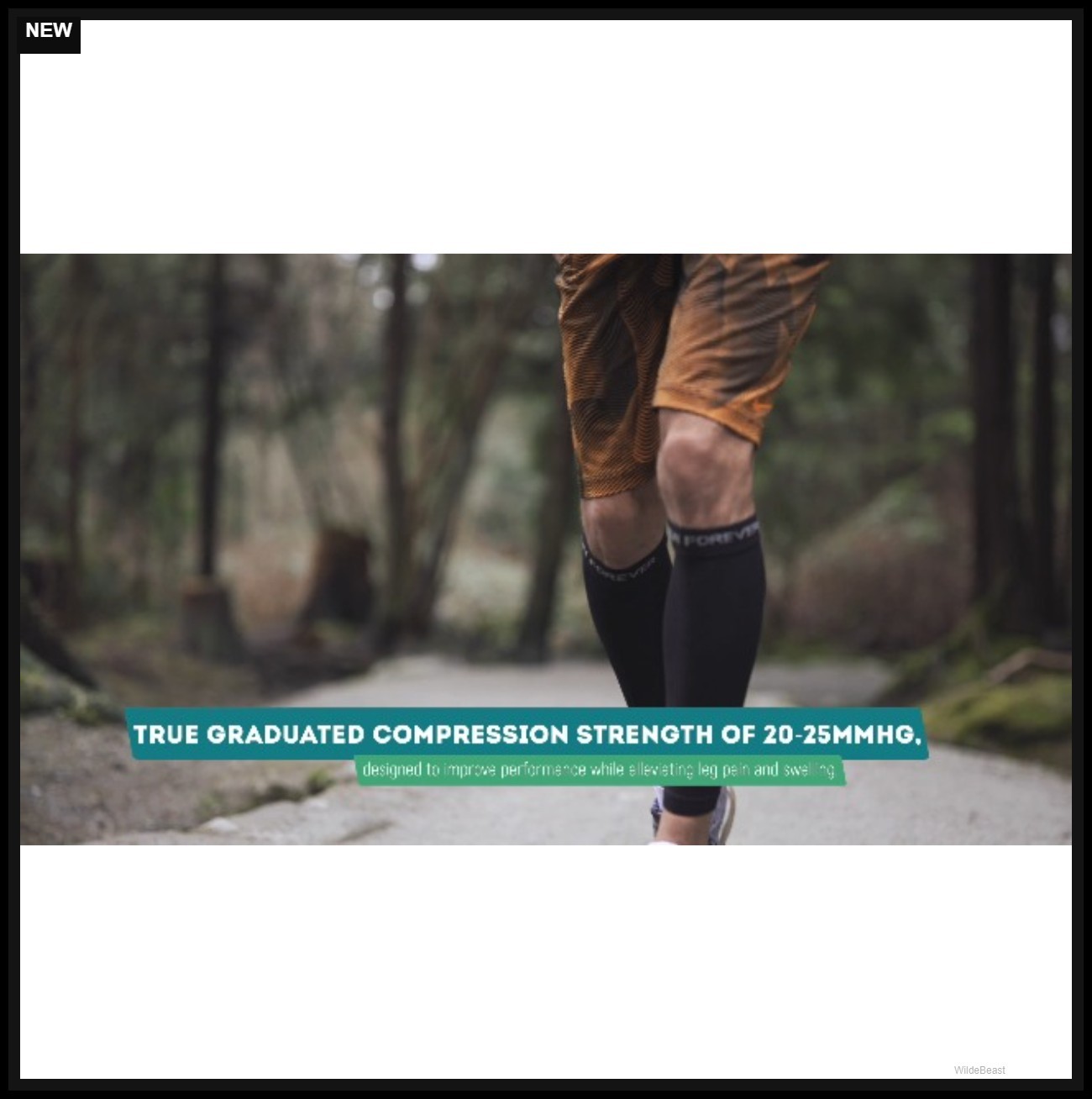 Calf Compression Sleeve 20-30mmHg Leg Support for Running Athletic Pain Relief