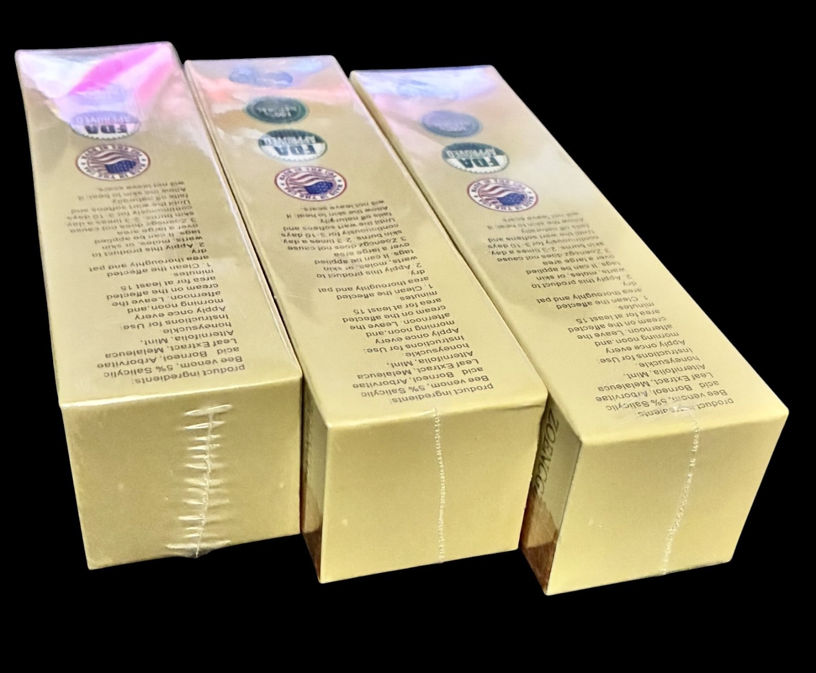 3 x 30g/ 1.06oz ZOENCGZ Bee Venom Pro-Grade Gel Repair Cream Hydrate Moisturizer