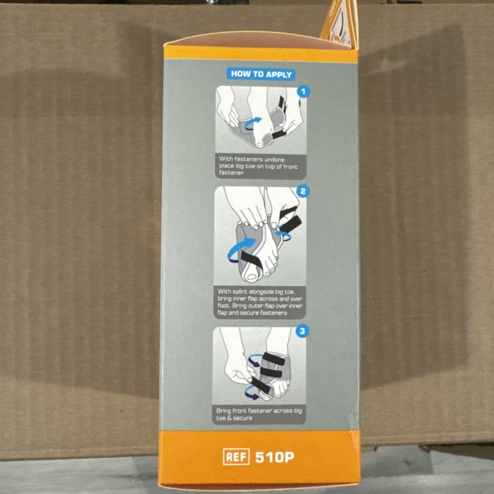 NEO G Bunion Correction System One Pair Soft Support Adjustable Brace One Size