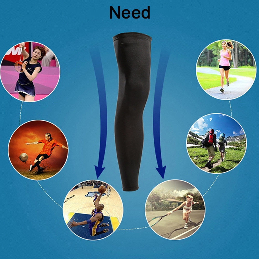 Compression Socks Knee High Varicose Veins Leg Running Anti Fatigue Mens Womens