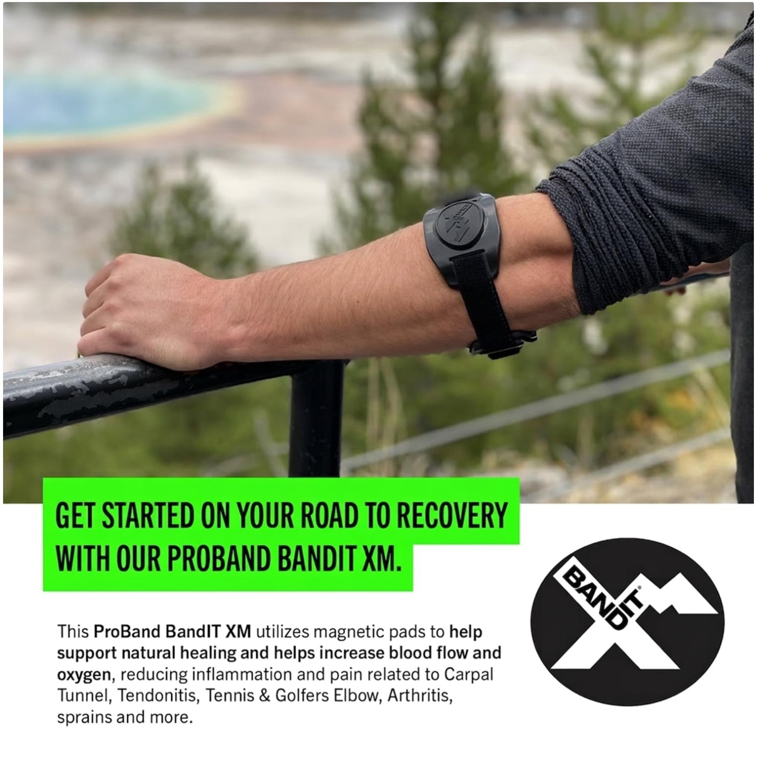 Magnetic Elbow Band for Pain Relief