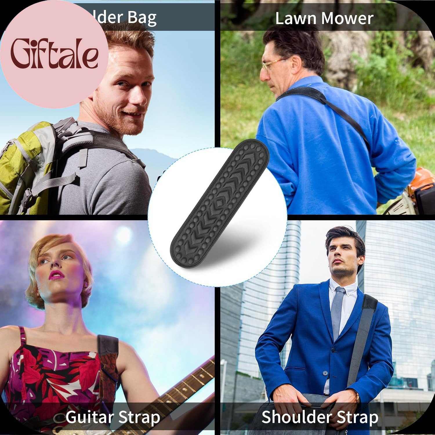 2 Pack Breathable Universal Shoulder Pad, 3D Cushion Air Backpack Strap Pads, fo