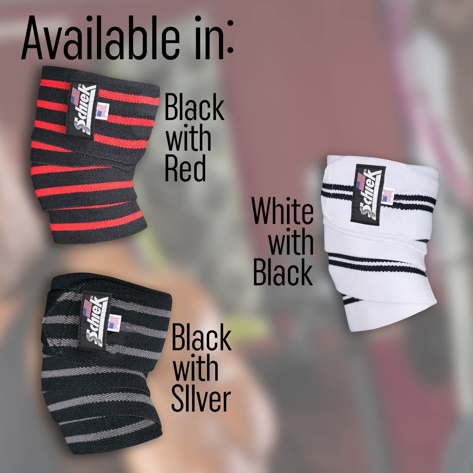 Knee Wraps 78″ Length 3″ Width – Heavy Duty Support for Weightlifting