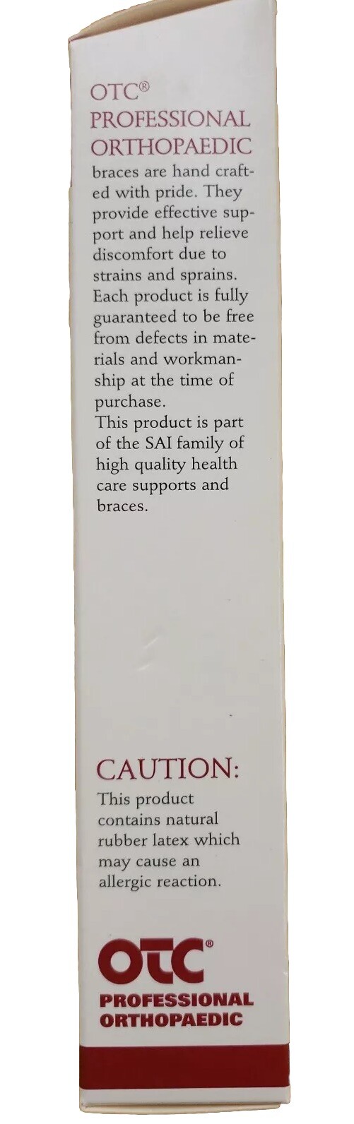 Elbow Support Firm Elastic Pullover OTC size XL NIB