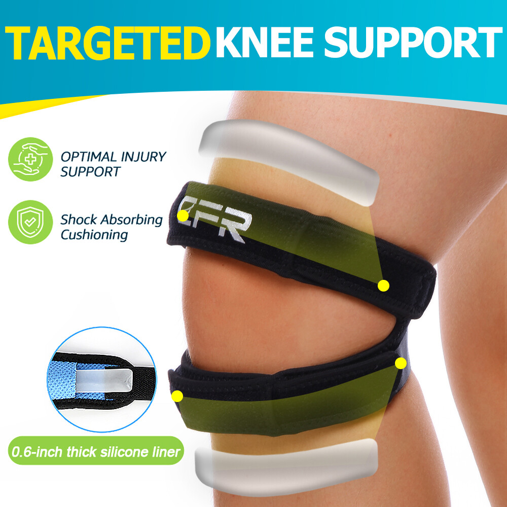 CFR Adjustable Compression Knee Support Brace Sports Joint Pain Injury Arthritis
