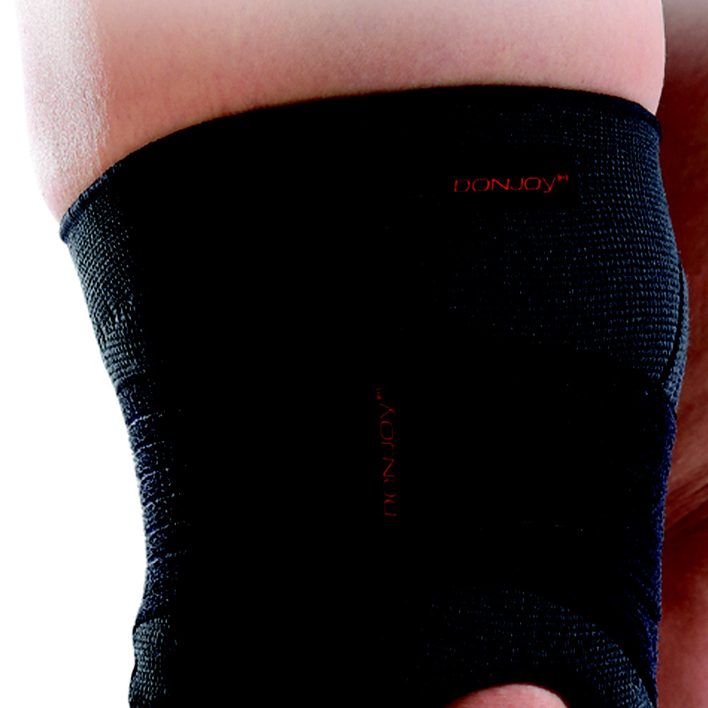 Donjoy Strapilax Knee Brace Adjustable Bandage Knee Brace Black