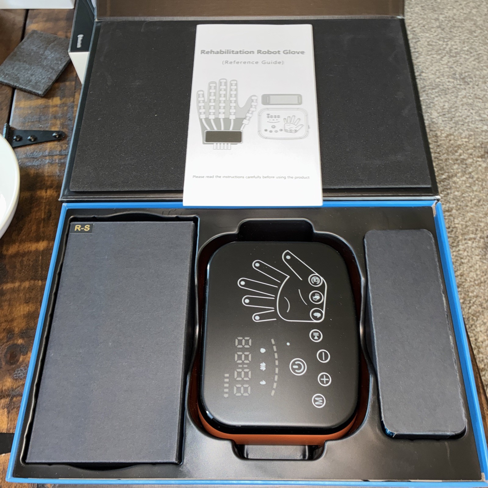MZU Upgraded version of rehabilitation robot gloves,finger and hand exercise …