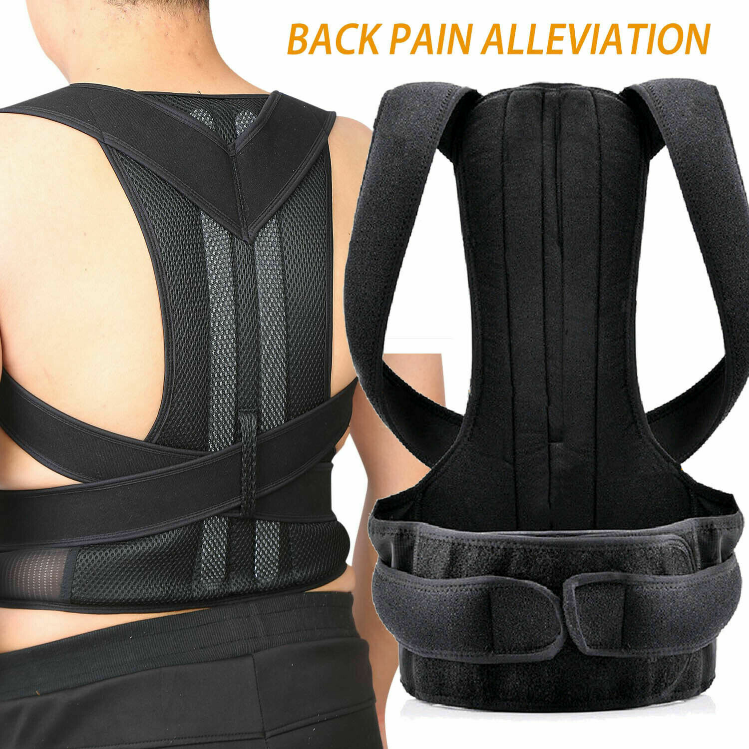 Posture Corrector Brace for Upper Back Thoracic Spine Unisex Pain Relief Corset
