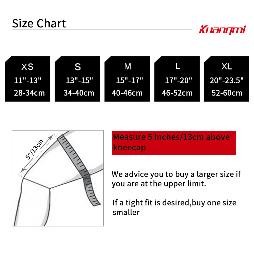 Kuangmi knee pad basketball Collision avoidance Compression sport support sleeve