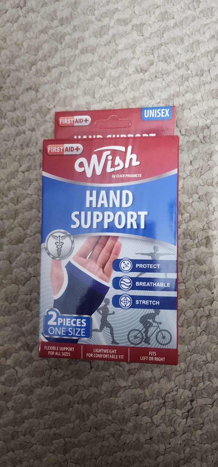 Wish Blue Joint Support Band , LEFT OR RIGHT HAND, 1 SIZE FITS ALL, FREE SHIPPIN