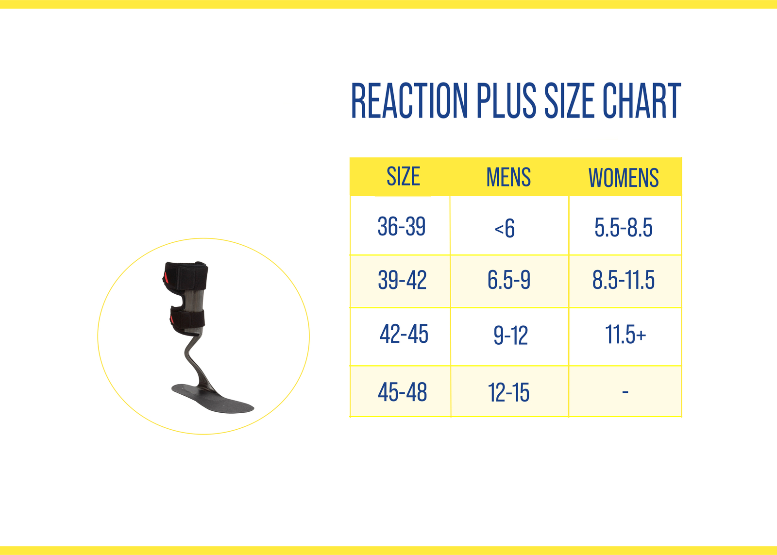 Reaction Plus AFO- Lightweight Design for Drop Foot – Brace Direct
