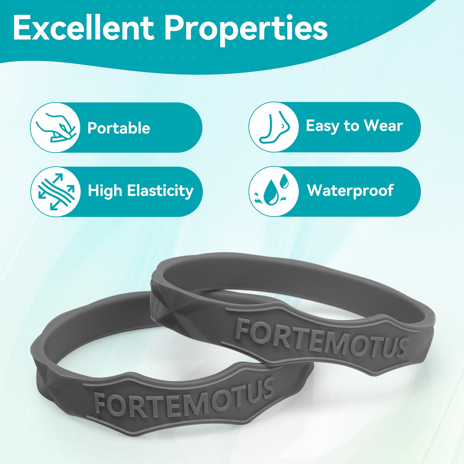 2 PCS Knee Brace Support Patella Stabilizer Strap Arthritis for Running Tendon
