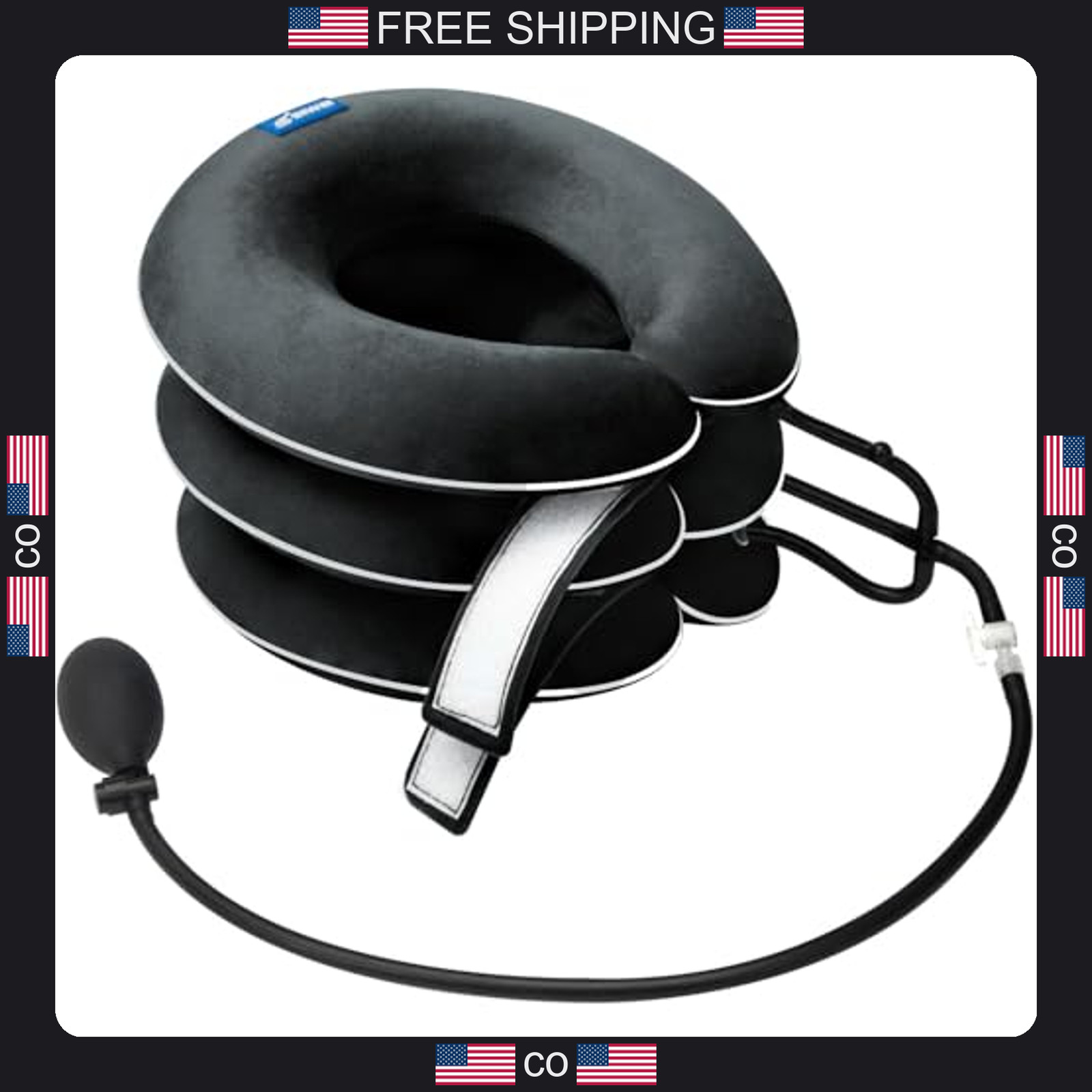 Inflatable Neck Traction Device for Cervical Pain Relief