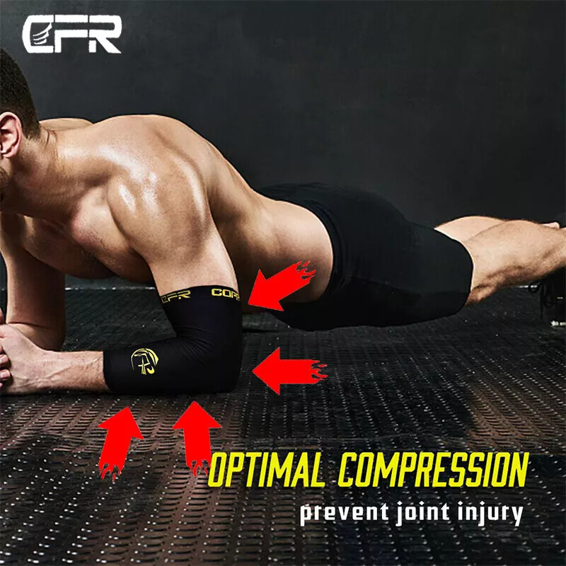 Copper Tennis Elbow Brace Support Compression Sleeves Arthritis Tendonitis Pain