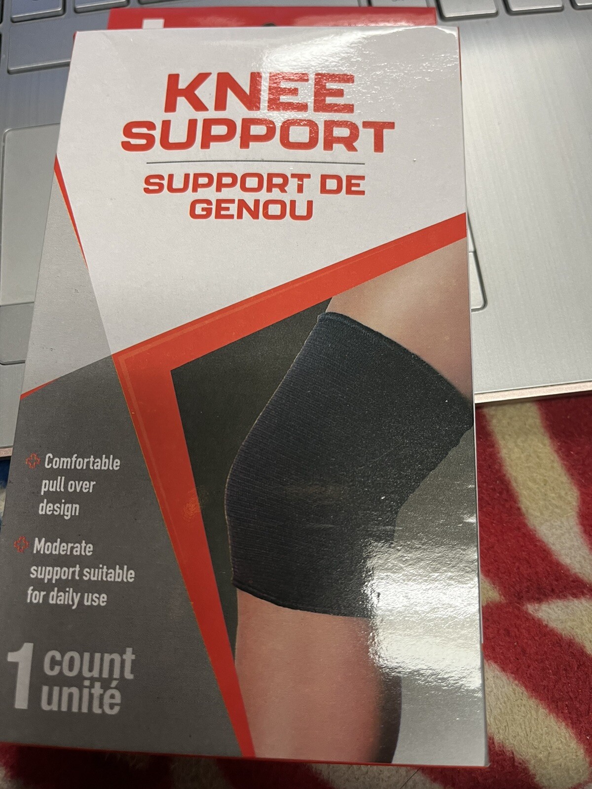 Thera Support Sleeve Knee Tendon Joint Pain New