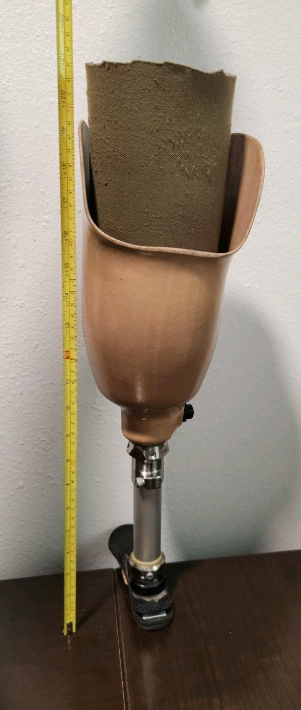 ST&G Transtibial Prosthesis Below Knee Assembly Titanium Components AS-IS READ