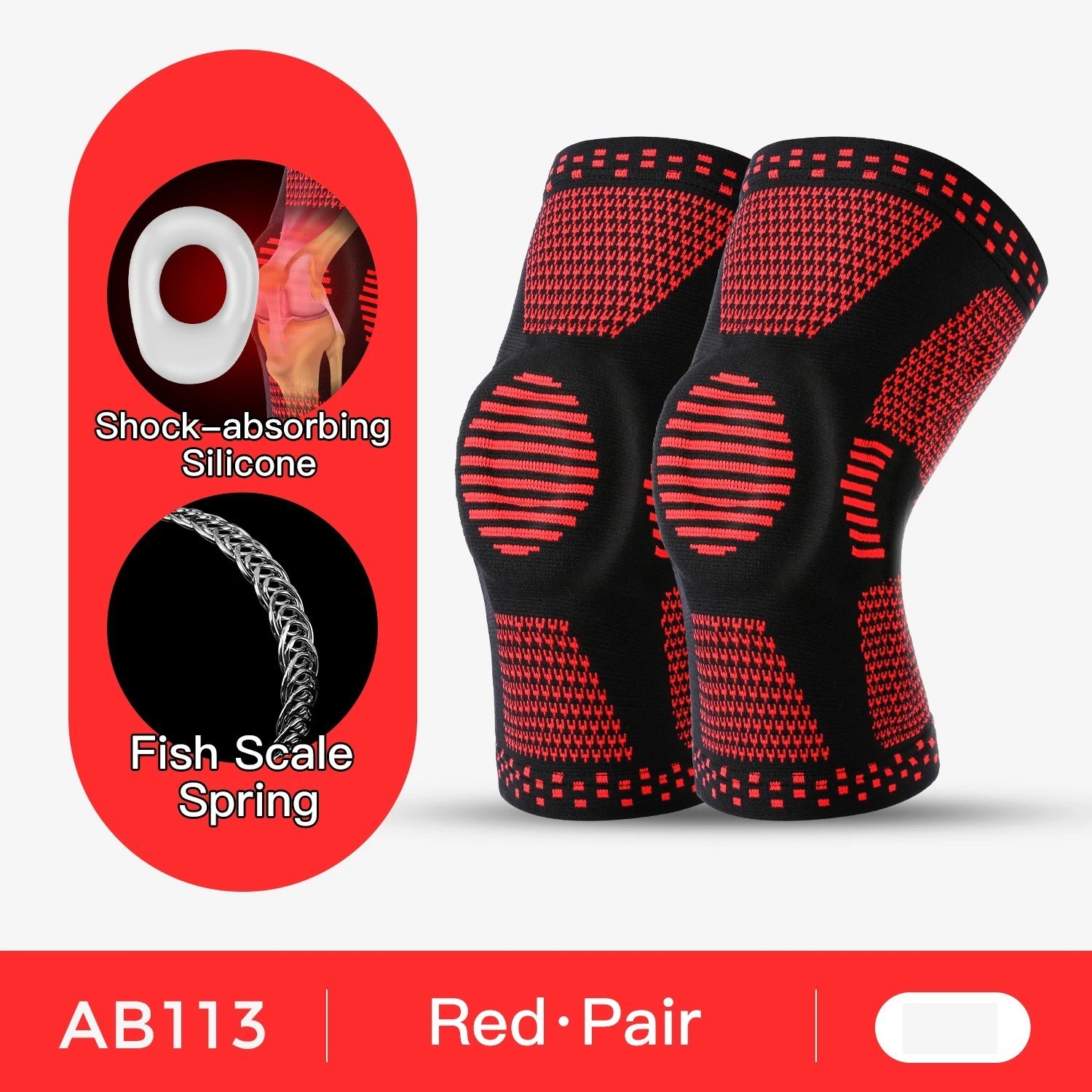 Orthopedic Knee Brace Support Patella Protector for Sports Joint Relief