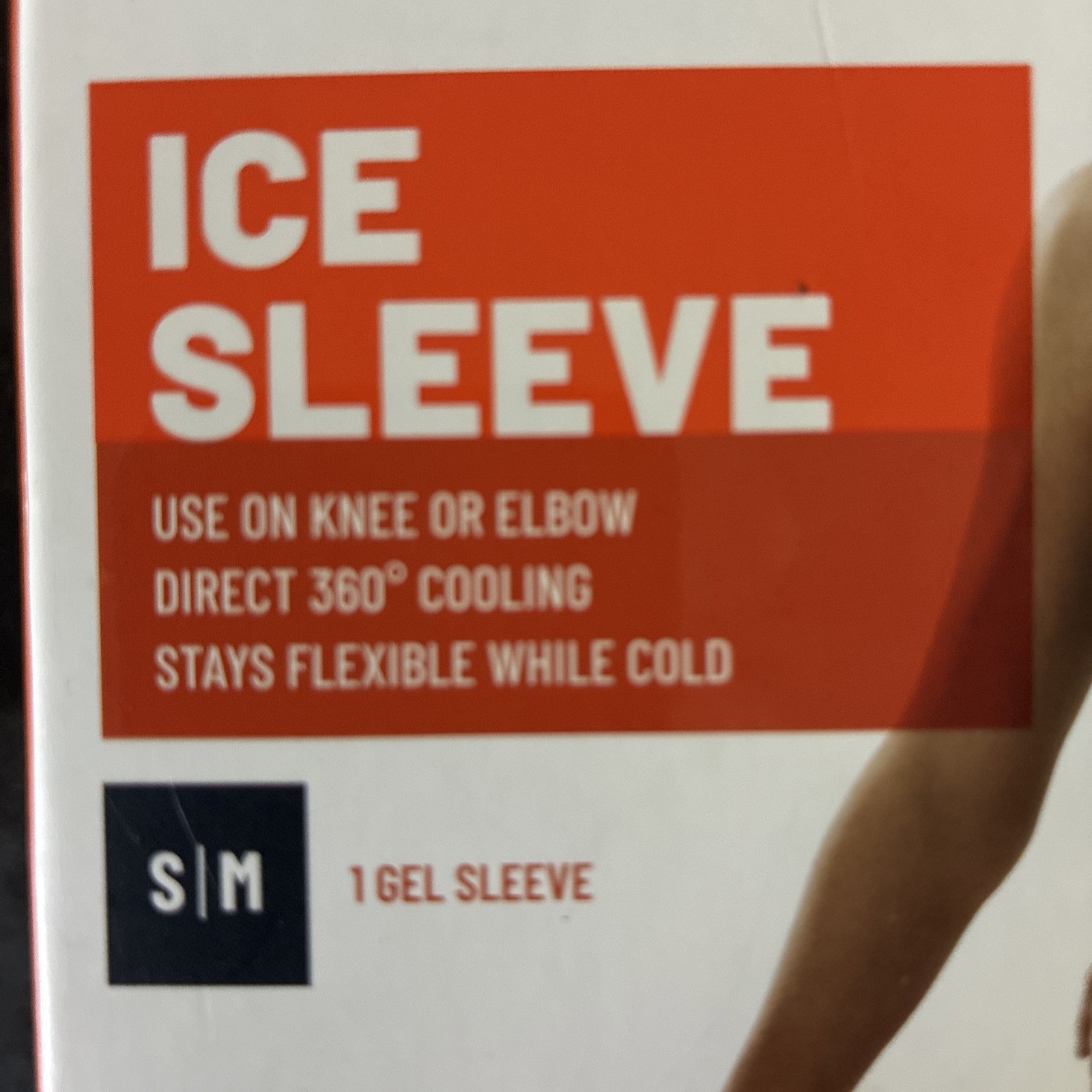 KT Health Ice Sleeve, S/M Knee Elbow Reduced Swelling. New
