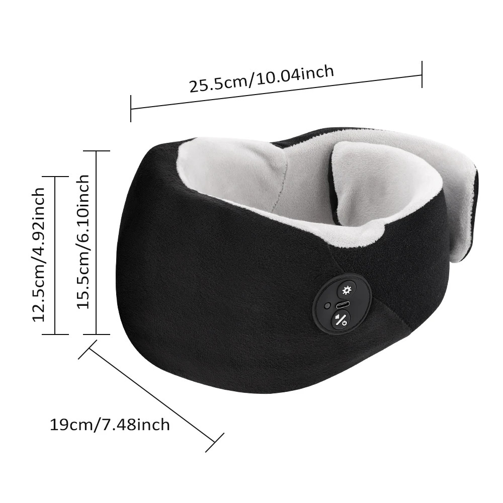 Adjustable Heated Neck Brace Support Protect Cervical Collar Neck Pain Relief