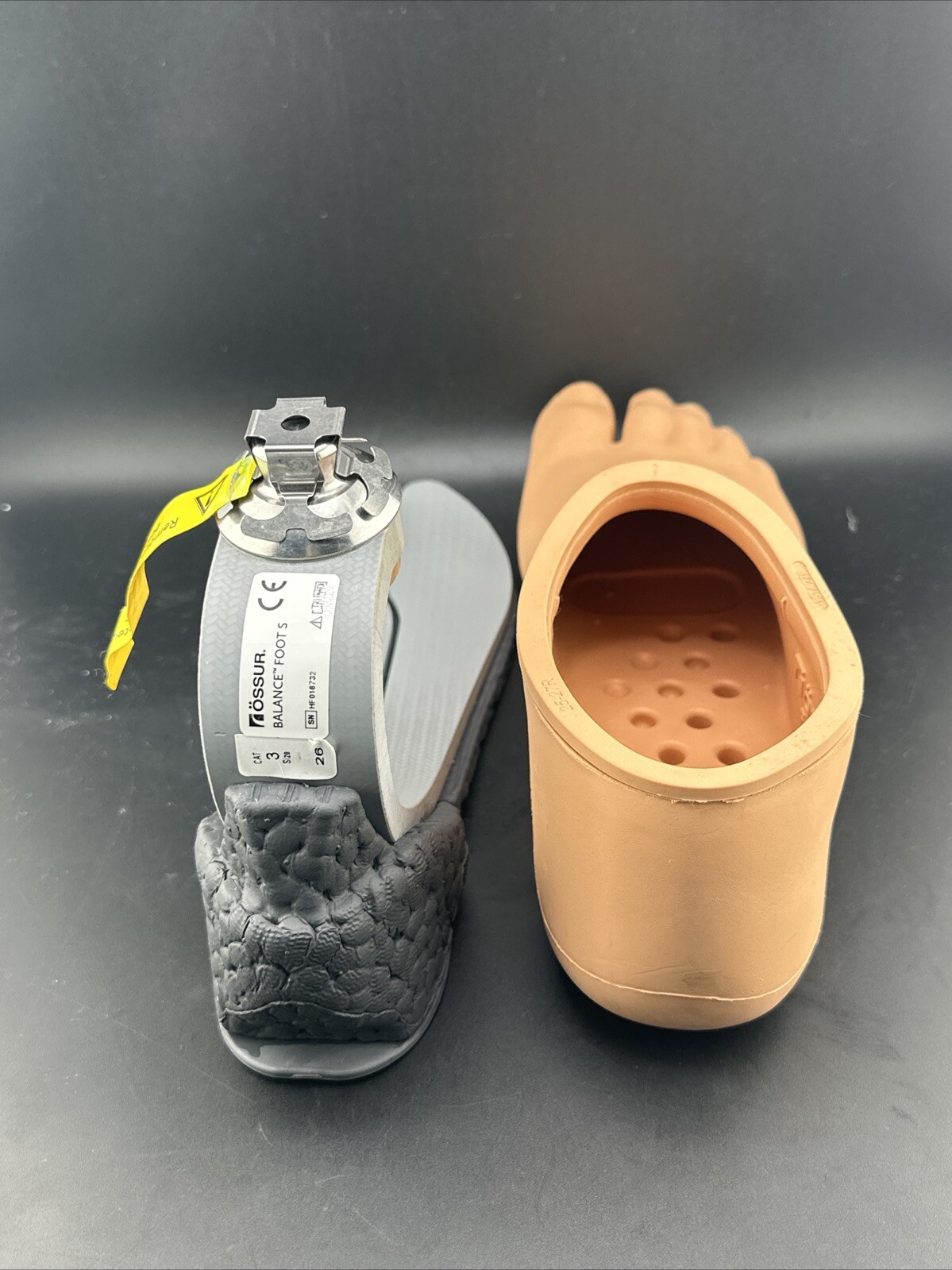 ossur balance S prosthetic foot. size 26. category 3. Right Shell. New