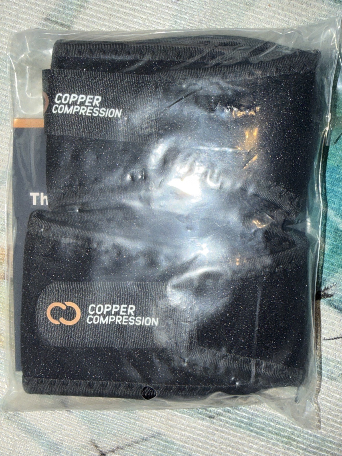 Genuine and Copper Compression Arch Support New Sealed 1 Pair Black Works Well