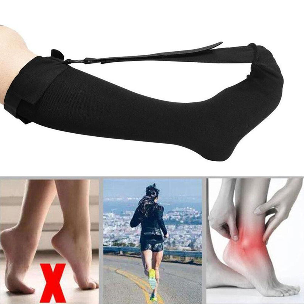 Plantar Fasciitis Strassburg Sock Splint Achilles Heel Pain Relief Sleeve M/L US