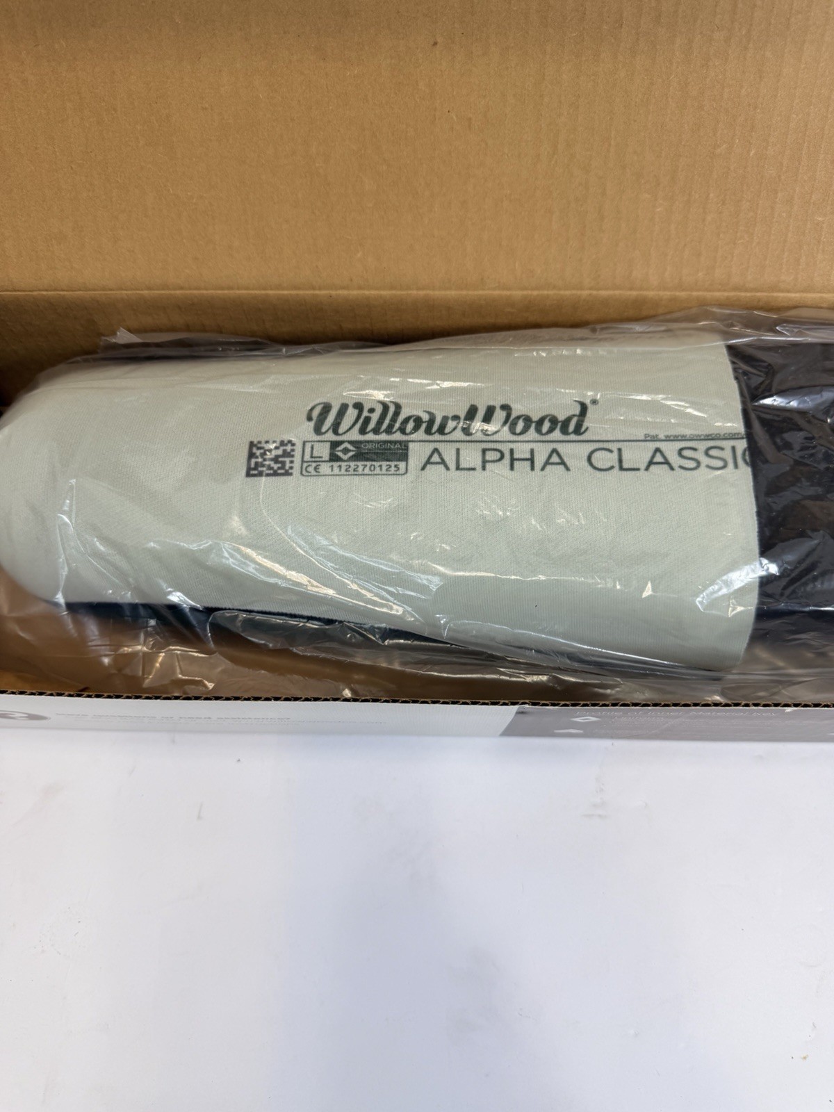 WILLOWWOOD ALPHA CLASSIC CUSHION LINER 6MM GREEN/GRAY SIZE LARGE “”BRAND NEW””