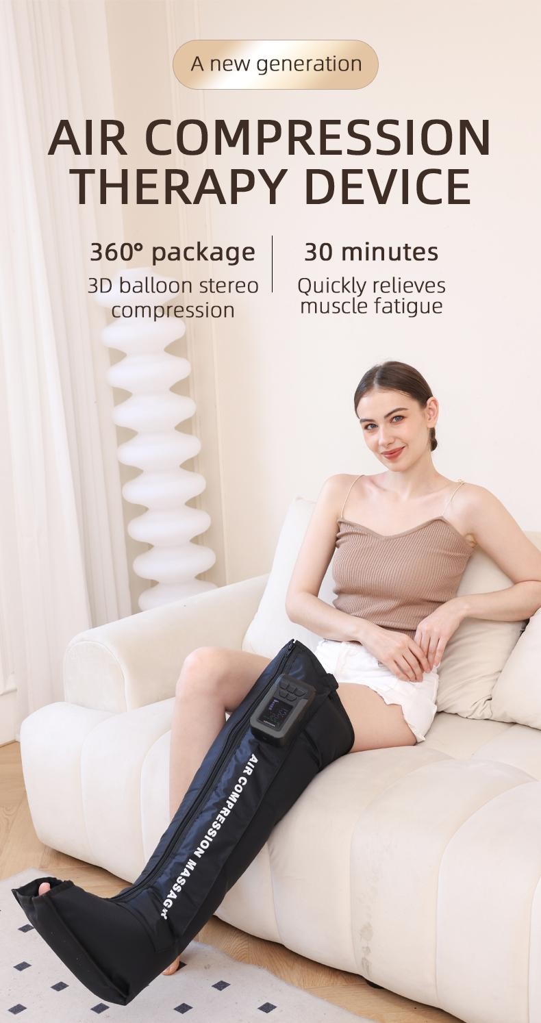 Air Compression Recovery Boots – Professional Leg & Foot Massage for Circulation