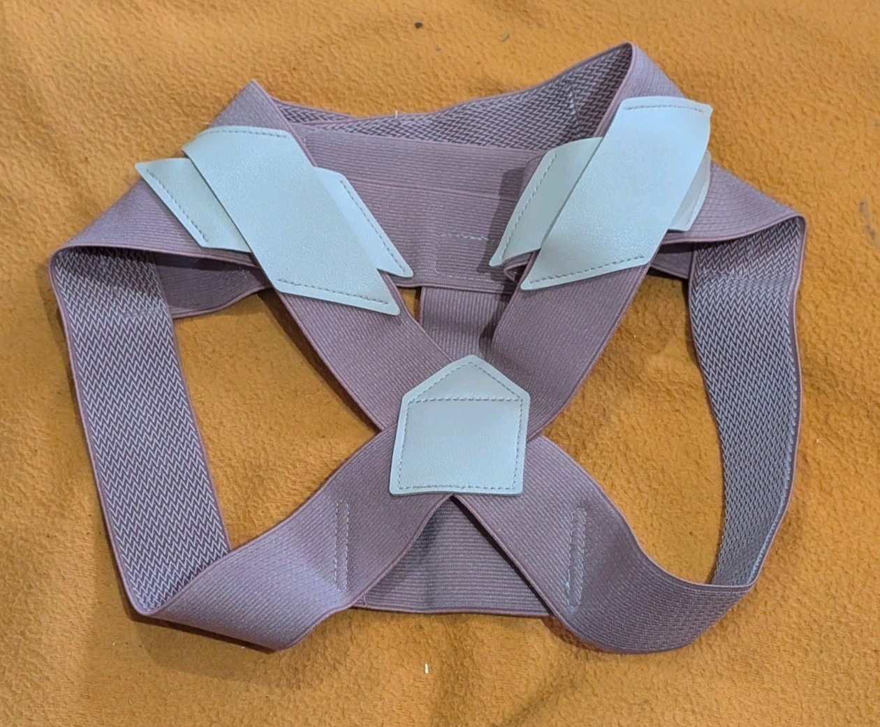 Women Adjustable Elastic Back Support Belt Chest Posture Corrector Brace S
