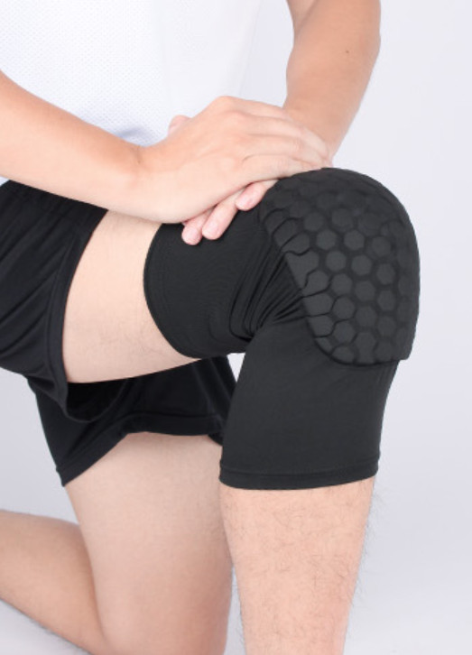 Crashproof Protective Gear Youth Men Basketball Knee Pads Compression Leg Sleeve