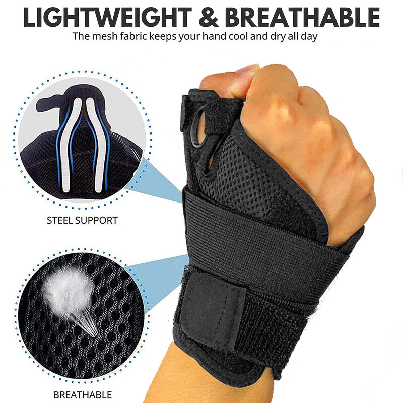 Thumb Spica Splint Brace Support Right Left Hand Carpal Tunnel Pulgar Pulsera