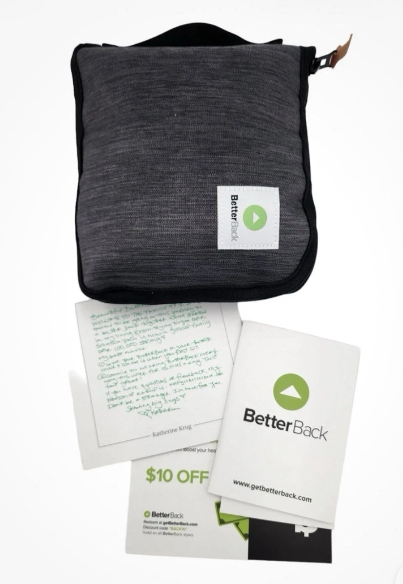 Better Back Plus Therapy Lower Back Pain Relief Up To 55” Perfect Posture. New
