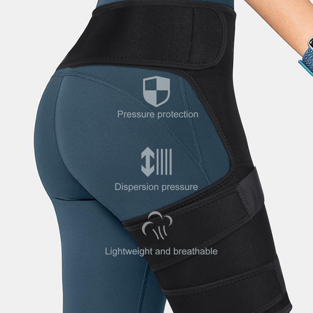 Hip Brace Compression Groin Support Wrap for Sciatica Pain Relief Thigh Recovery