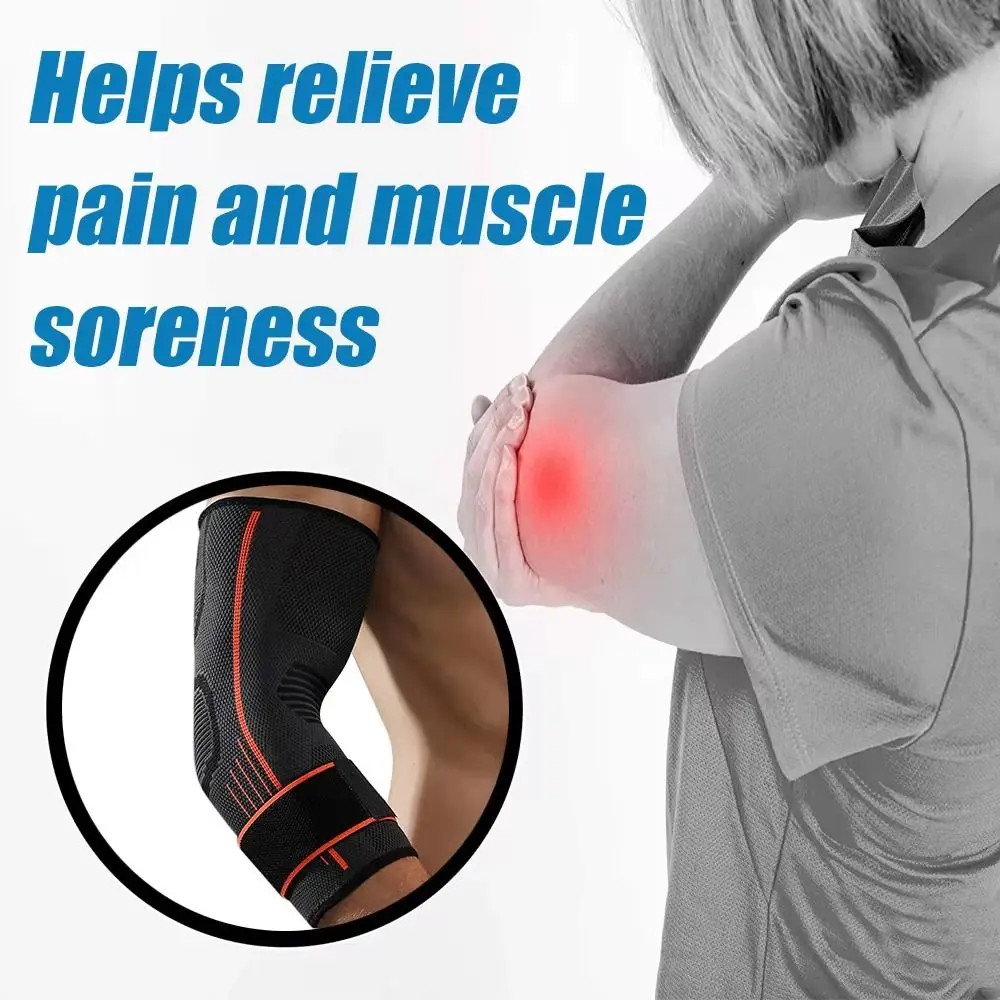 Nylon Elbow Support Sleeve Breathable Elastic Arm Protection Unisex