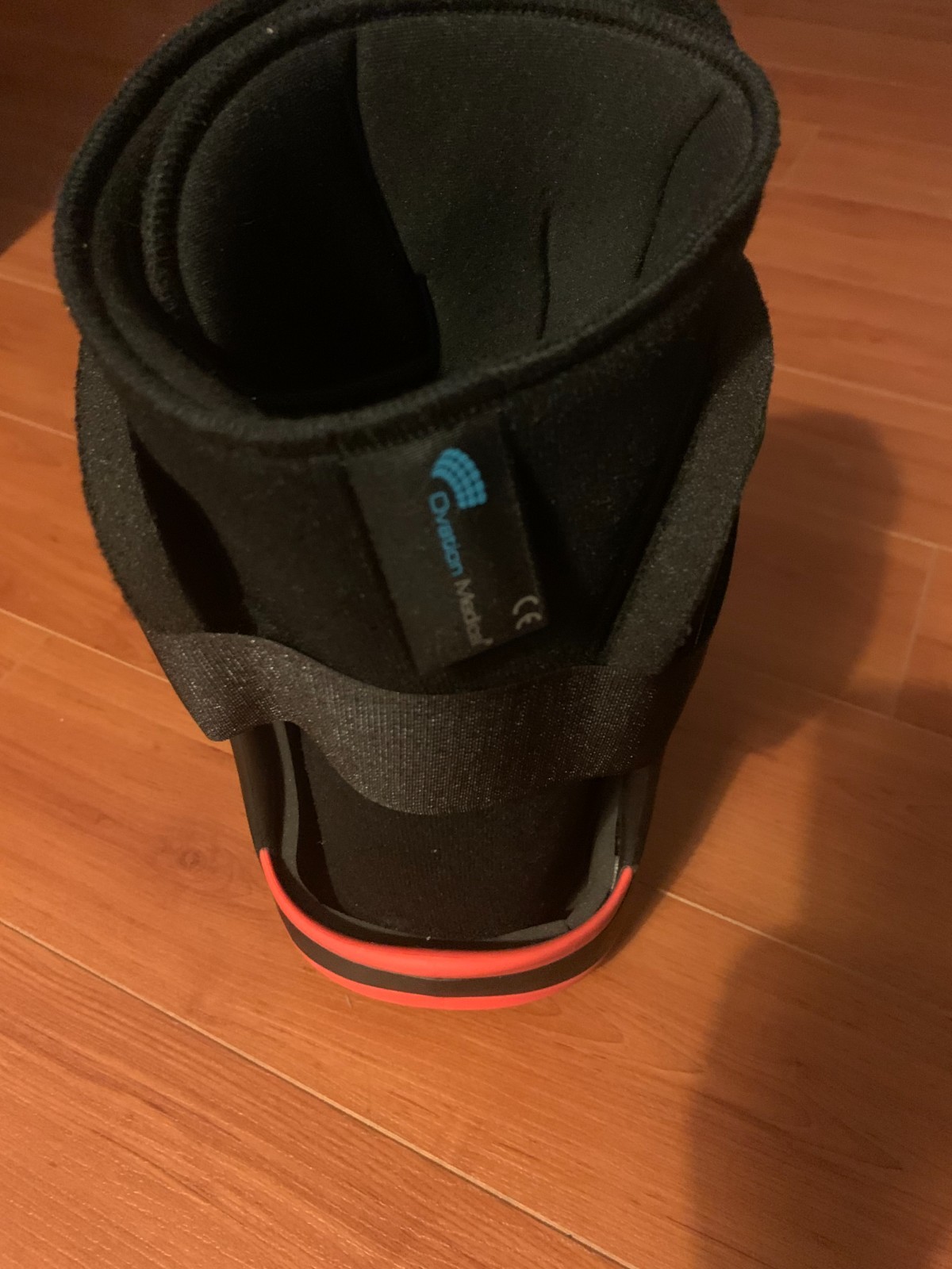 Ovation Medical Gen2 Short Walking Boot Pneumatic Pump Black Shockpod Size S