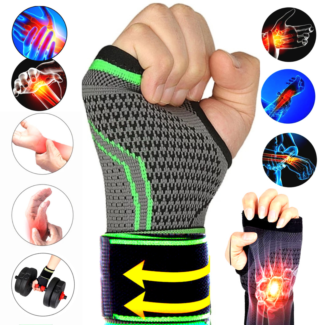 Right Left Wrist Hand Brace Support Carpal Tunnel Sprain Arthritis Sports Pain*