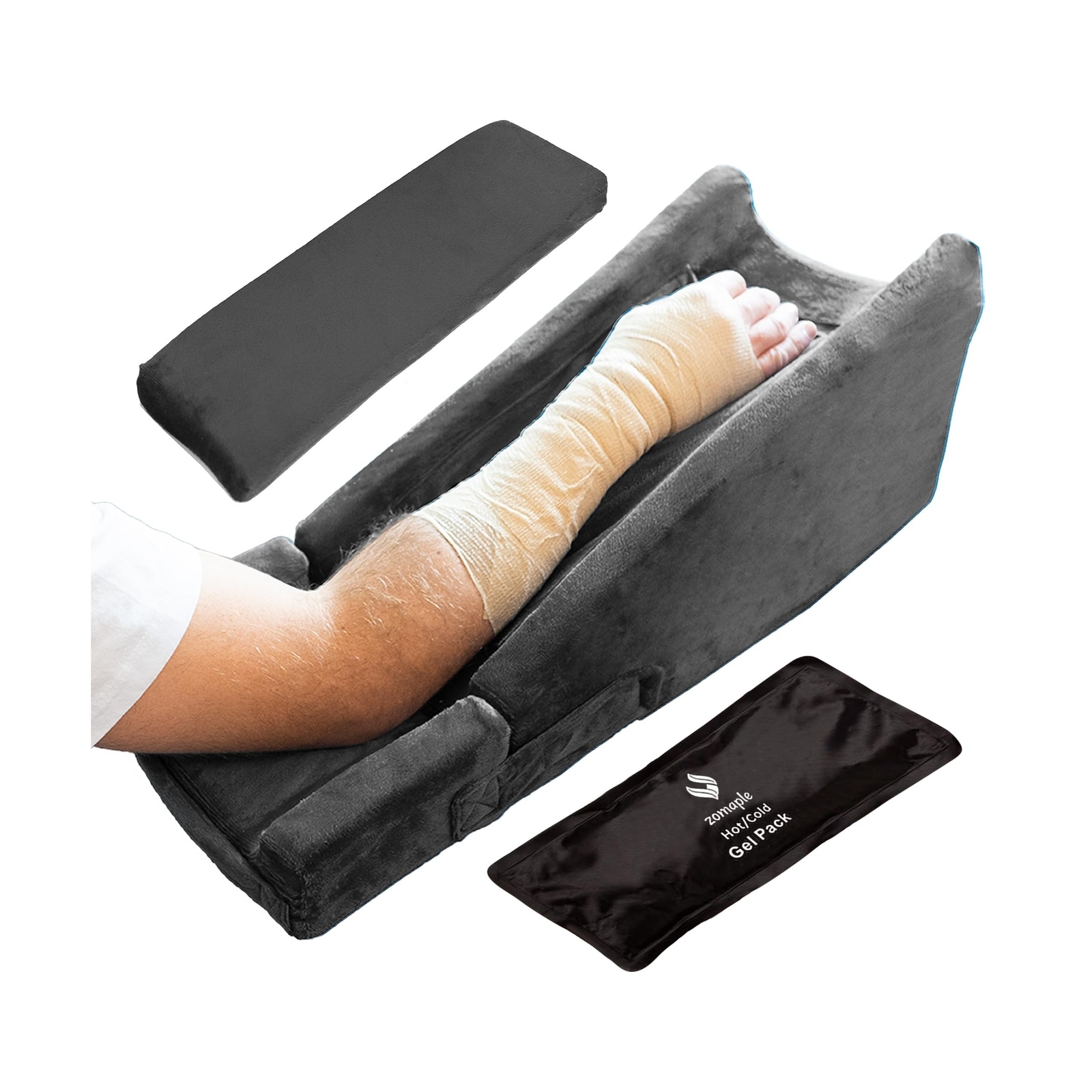 Zomaple Arm Elevation Pillow for Post Surgery Support – Recovery Boost Arm Pi…