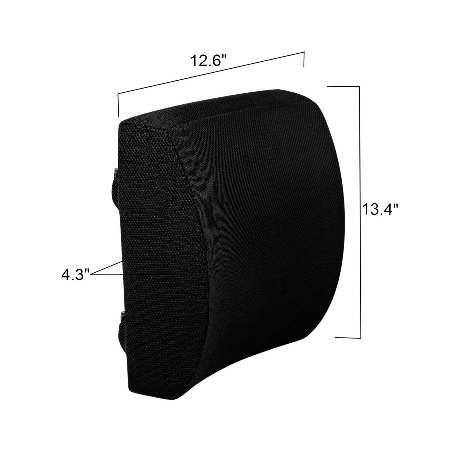 Lumbar Pillow for Chair and Car, Back Support for Office, Memory Foam Cushion…