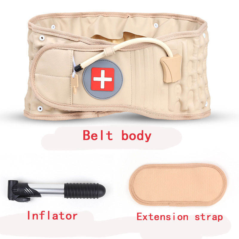 Decompression Lumbar Traction Belt Adjustable Air Inflation Waist Support Back