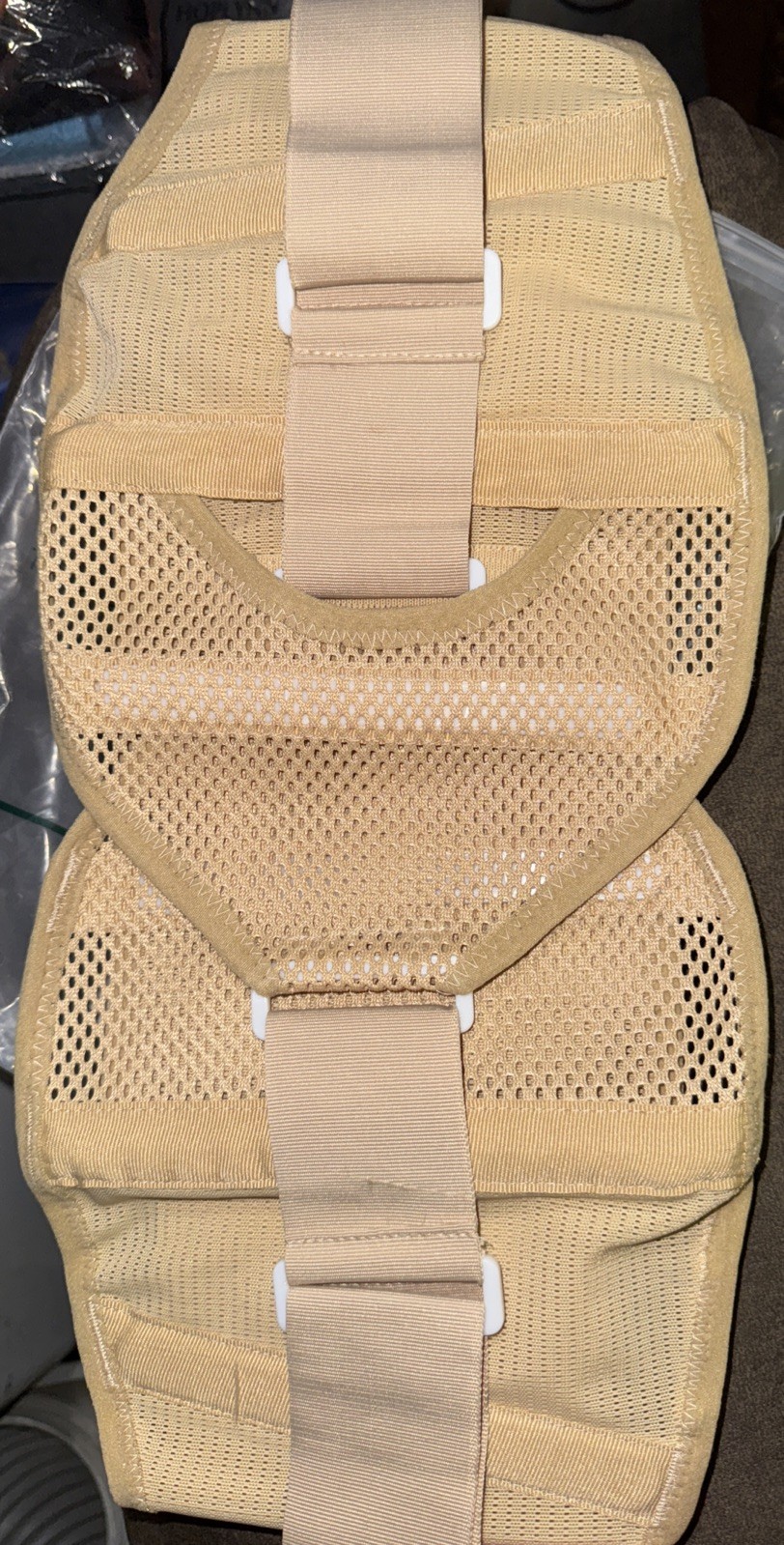 Neotech Care Back Brace Lumbar Support Belt Large Adjustable Staps New
