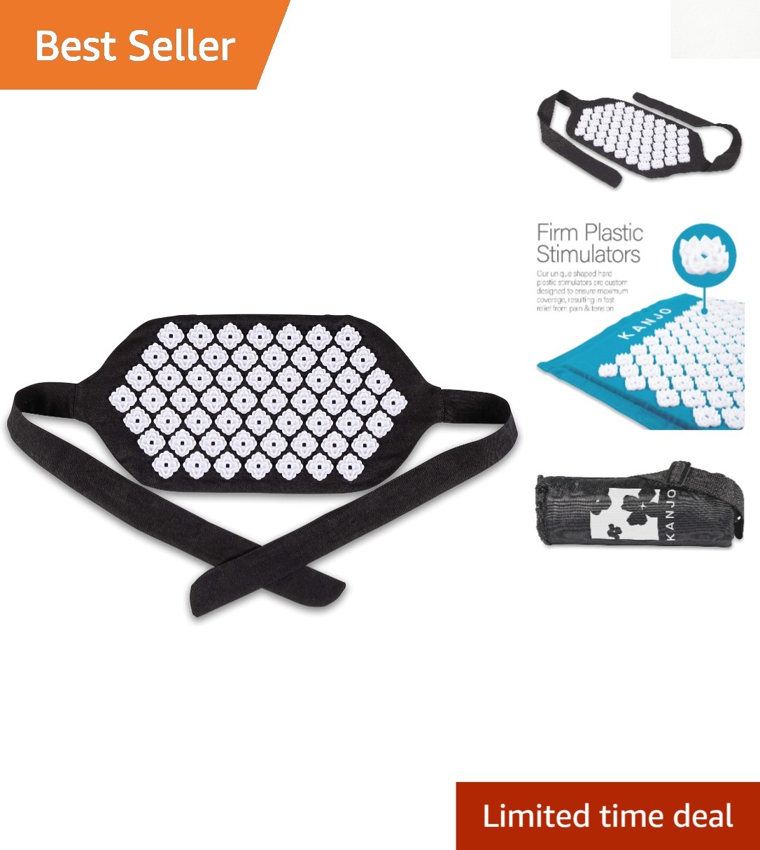 Versatile Acupressure Belt for Effective Back Pain Relief – 100% Cotton Linen