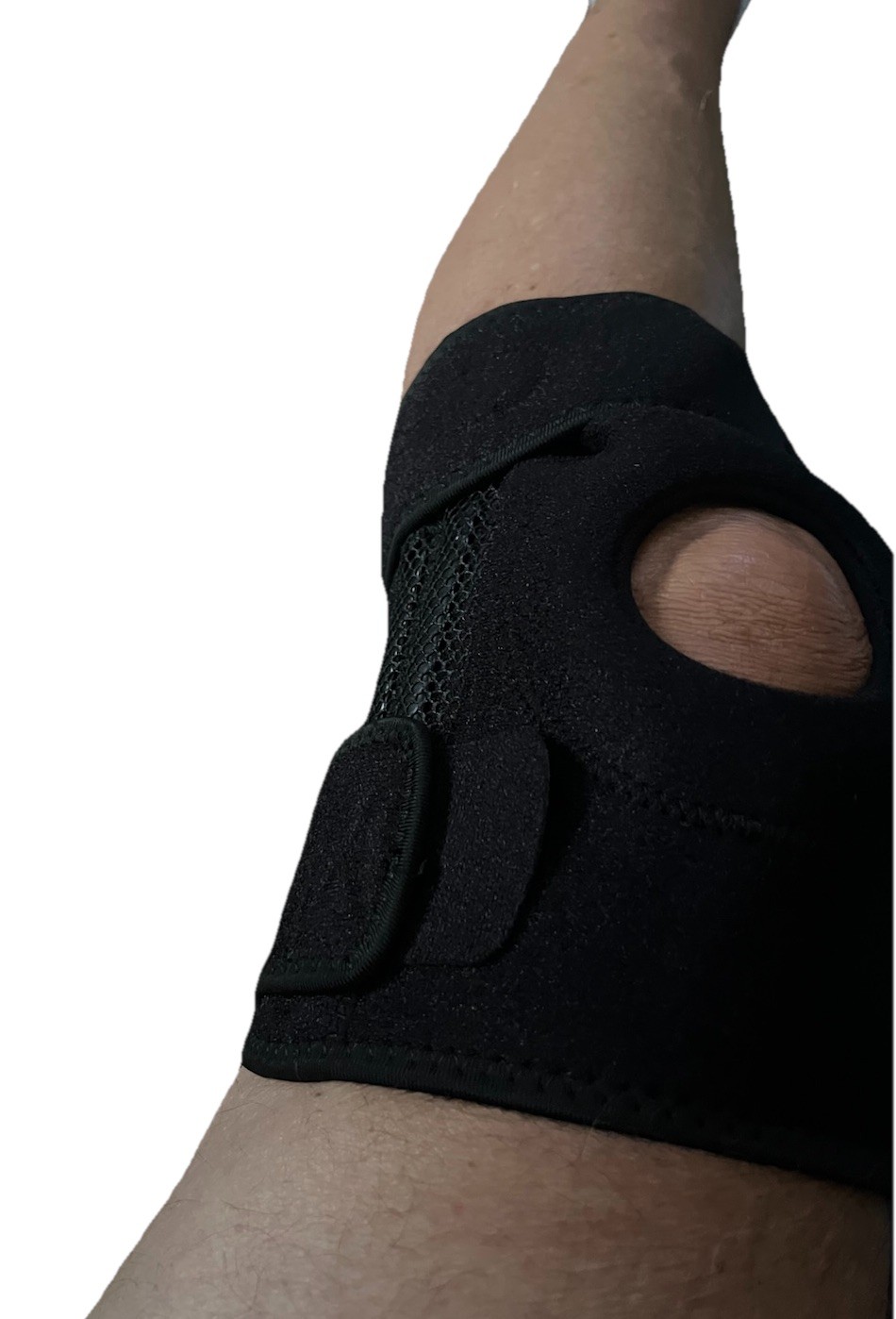 Dr Brace Professional Knee Brace Side Stabilizers Gel Pad size L Free Gift