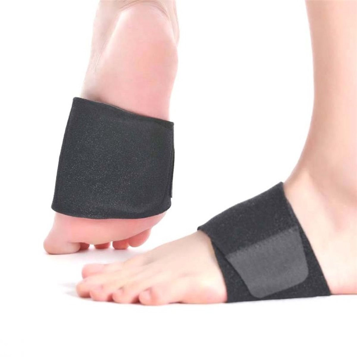 Black Arch Support Sleeve ? High Elasticity, Pain Relief, Comfortable & Reusable