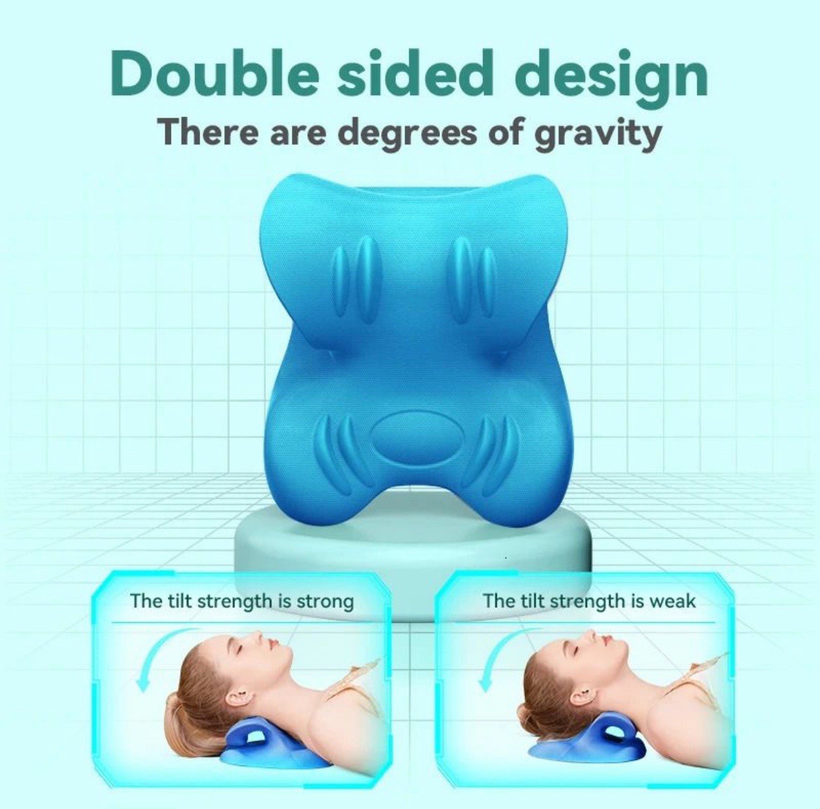 Neck and Shoulder Relaxer, Cervical Traction Device for TMJ Pain Relief and Cerv