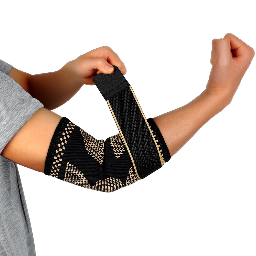 Elbow Brace Compression Support Sleeve Arthritis Tendonitis Gym Adjustable Joint