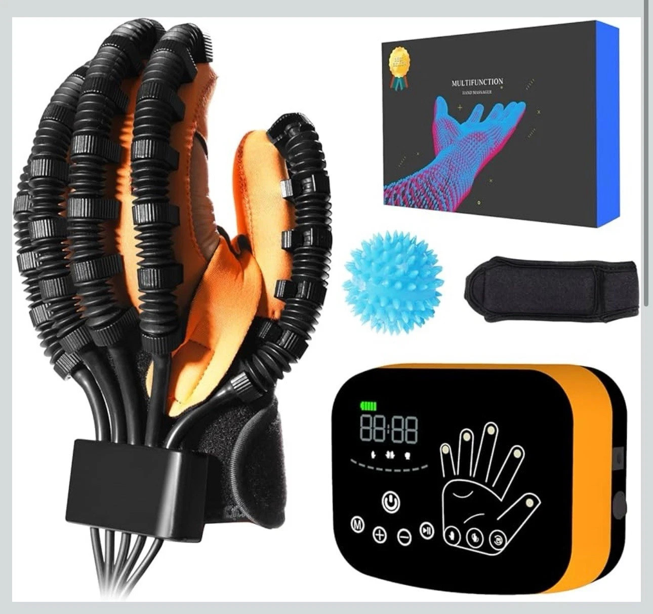 Upgraded Rehabilitation Robotic Gloves for Hempiplegia Stroke Paralysis Arthriti