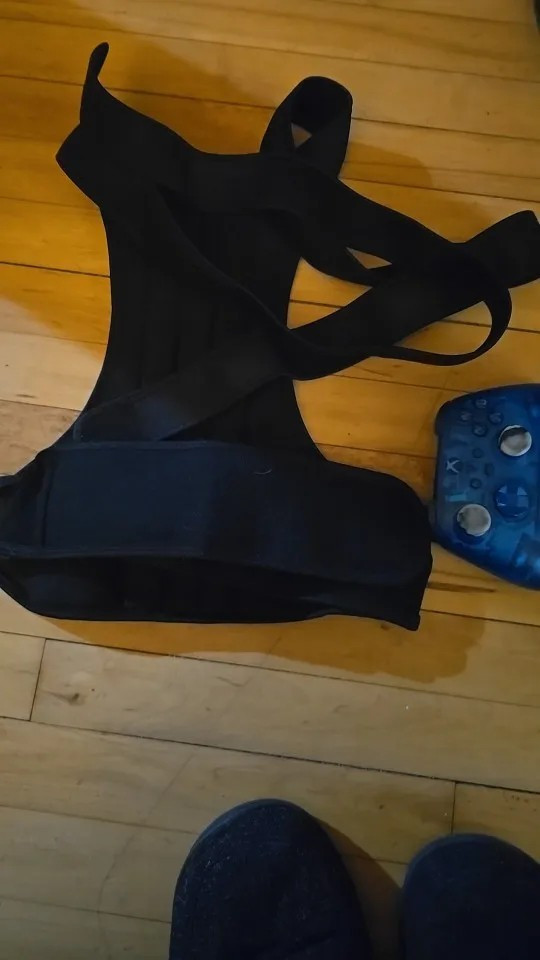 Reinforced Posture Corrector Vest – Adjustable Back Support Strap Spine Brace